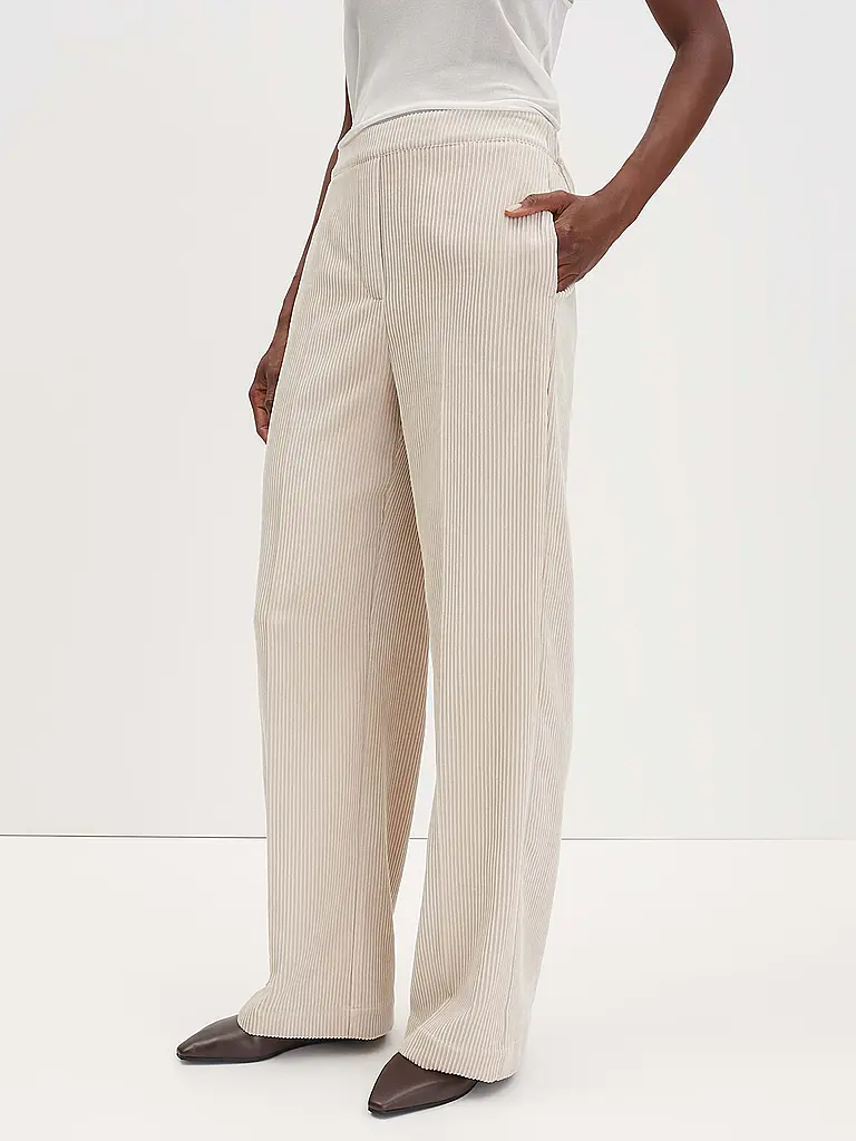 SOMEDAY | Pantalon Marlene CEVIL CORDUROY | Beige