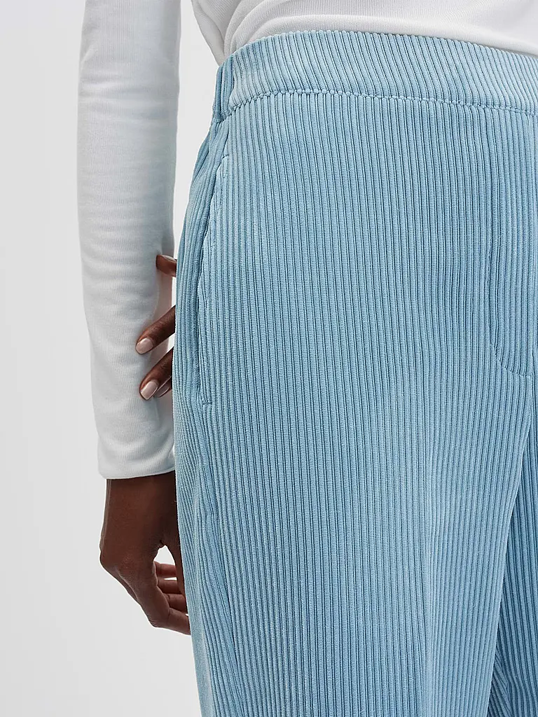 SOMEDAY | Pantalon Marlene CEVIL CORDUROY | Bleu clair