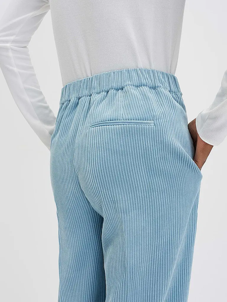 SOMEDAY | Pantalon Marlene CEVIL CORDUROY | Bleu clair