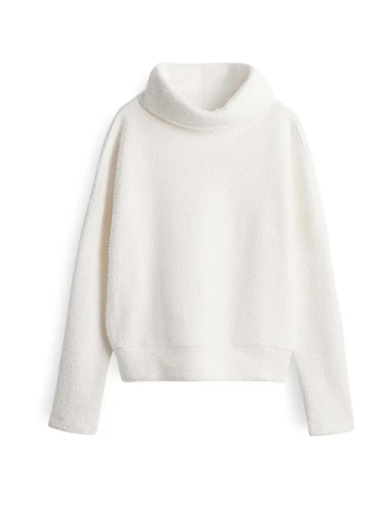 SOMEDAY | Pull à col roulé URAJA | Blanc