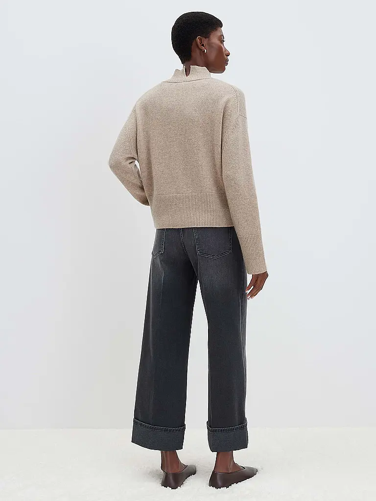 SOMEDAY | Pull en cachemire TENNI | hellbraun