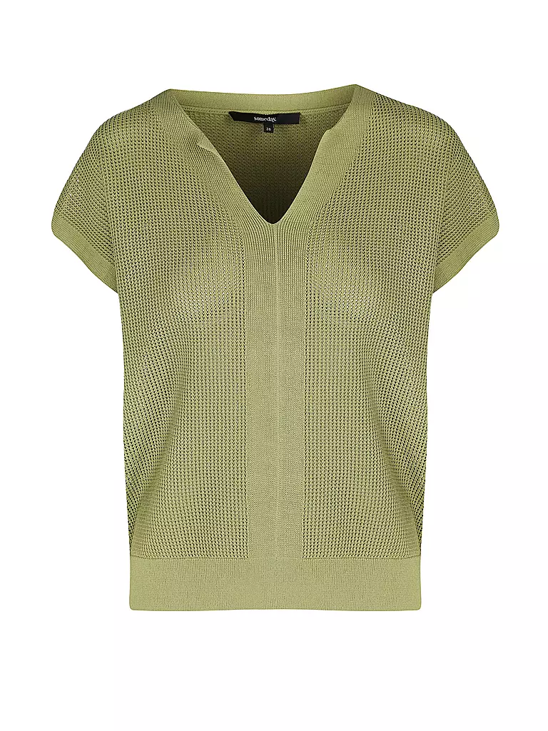 SOMEDAY | Pullover TOANA DETAIL | Vert