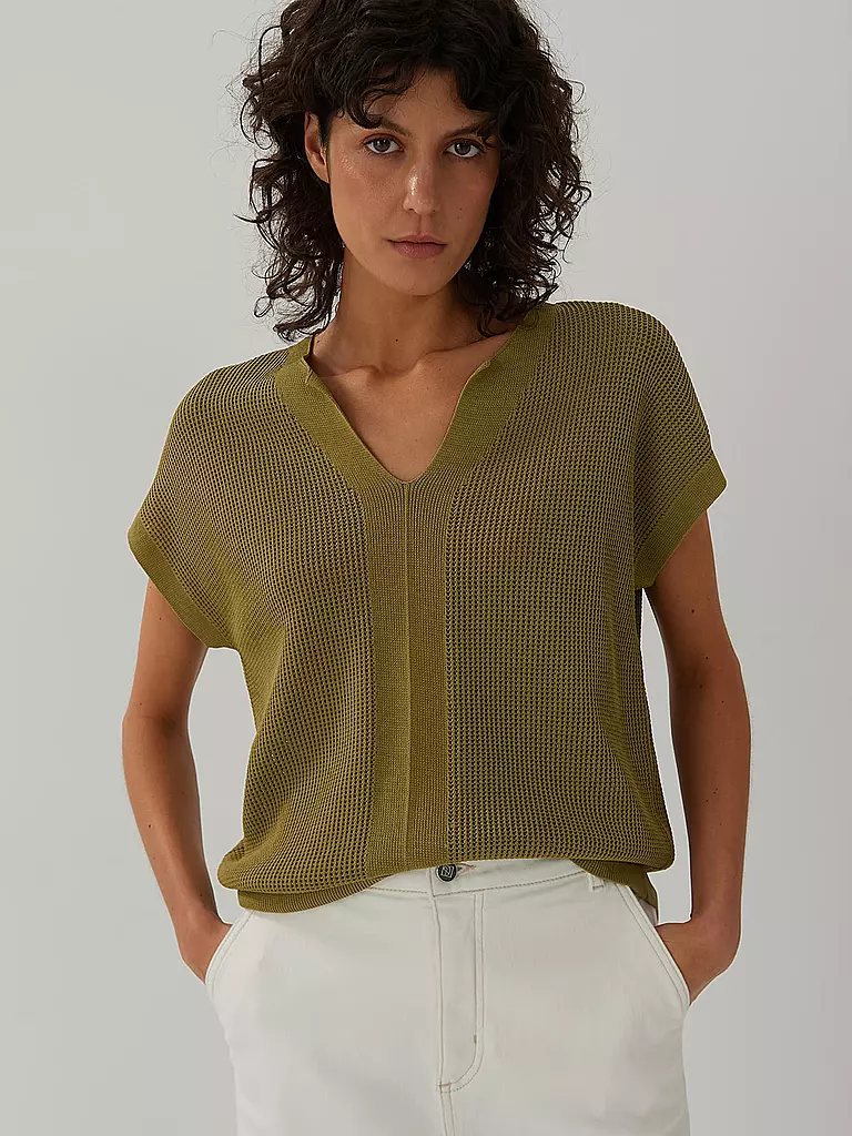 SOMEDAY | Pullover TOANA DETAIL | Vert