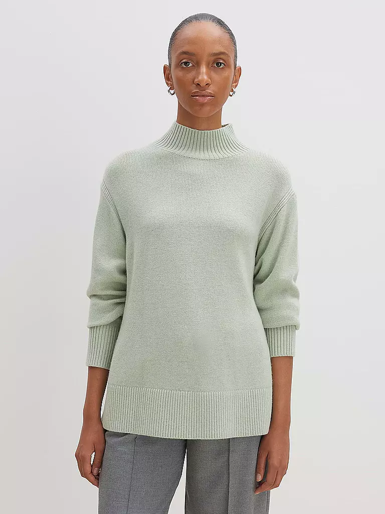 SOMEDAY | Rollkragenpullover TAHILA  | Vert clair