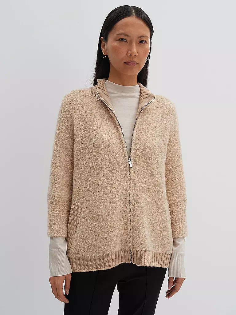 SOMEDAY | Strickjacke TOUCLEE DETAIL | Camel