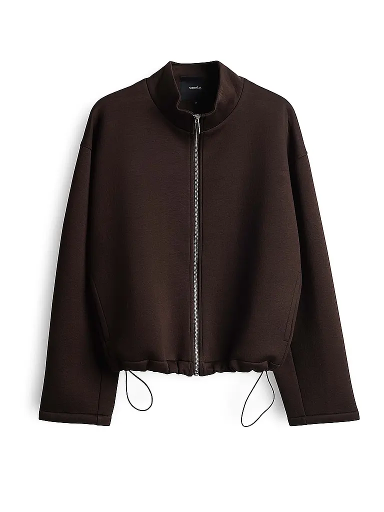 SOMEDAY | Strickjacke UJOY | Marron
