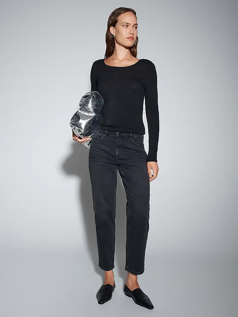 SOMEDAY | T-shirt à manches longues KIROSA SOFT LONG | Noir