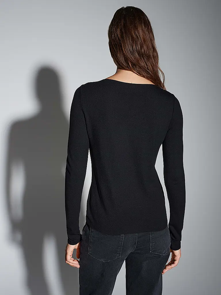 SOMEDAY | T-shirt à manches longues KIROSA SOFT LONG | Noir