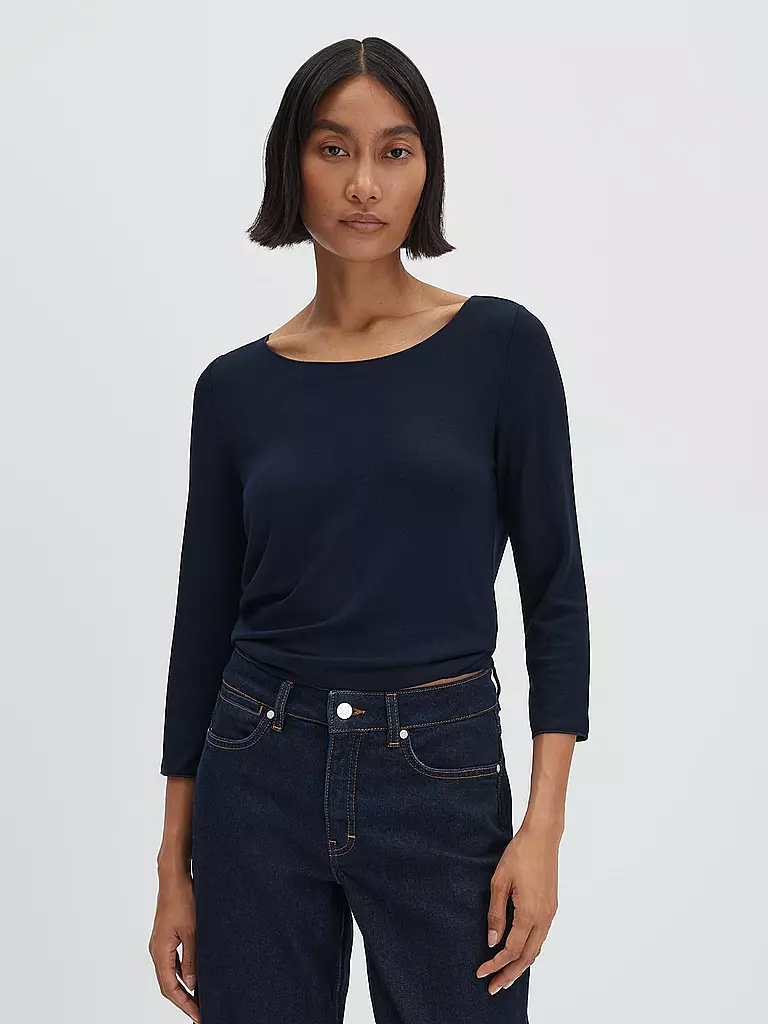 SOMEDAY | T-shirt à manches longues KIROSA SOFT | dunkelblau