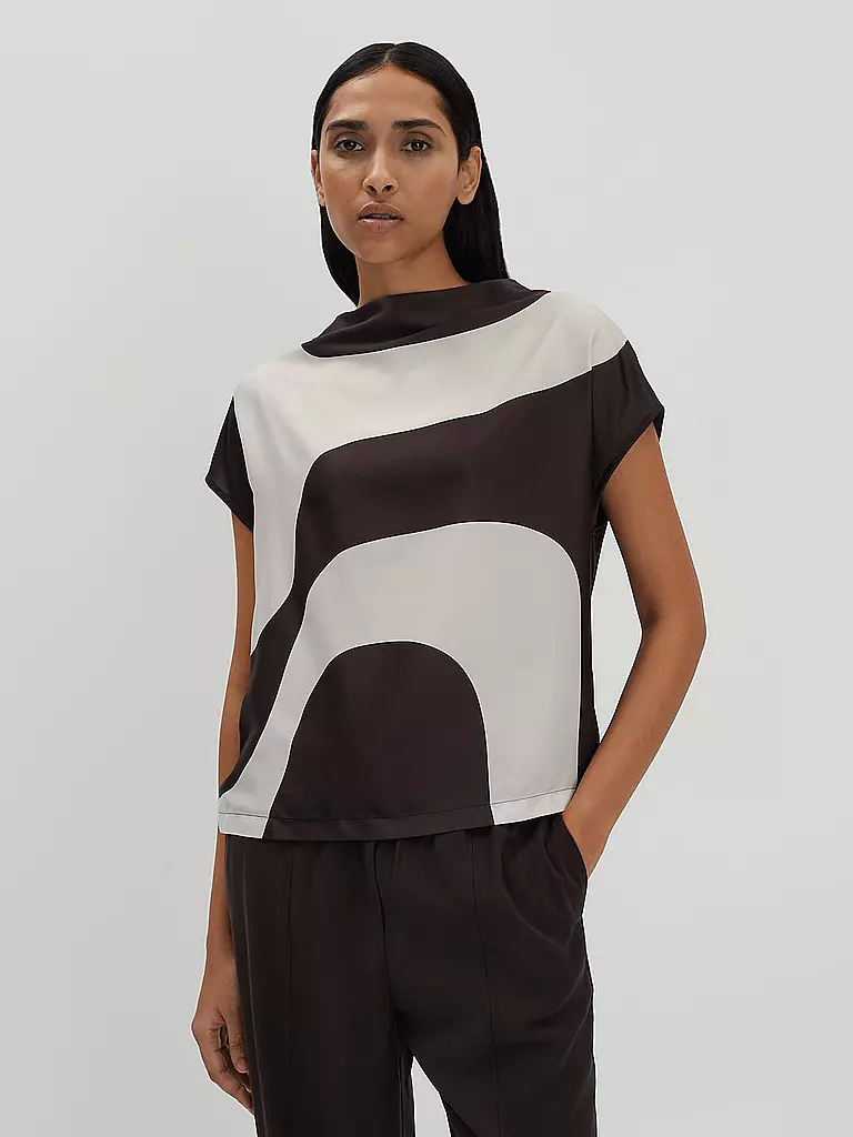 SOMEDAY | T-shirt blouse KESORA | Marron