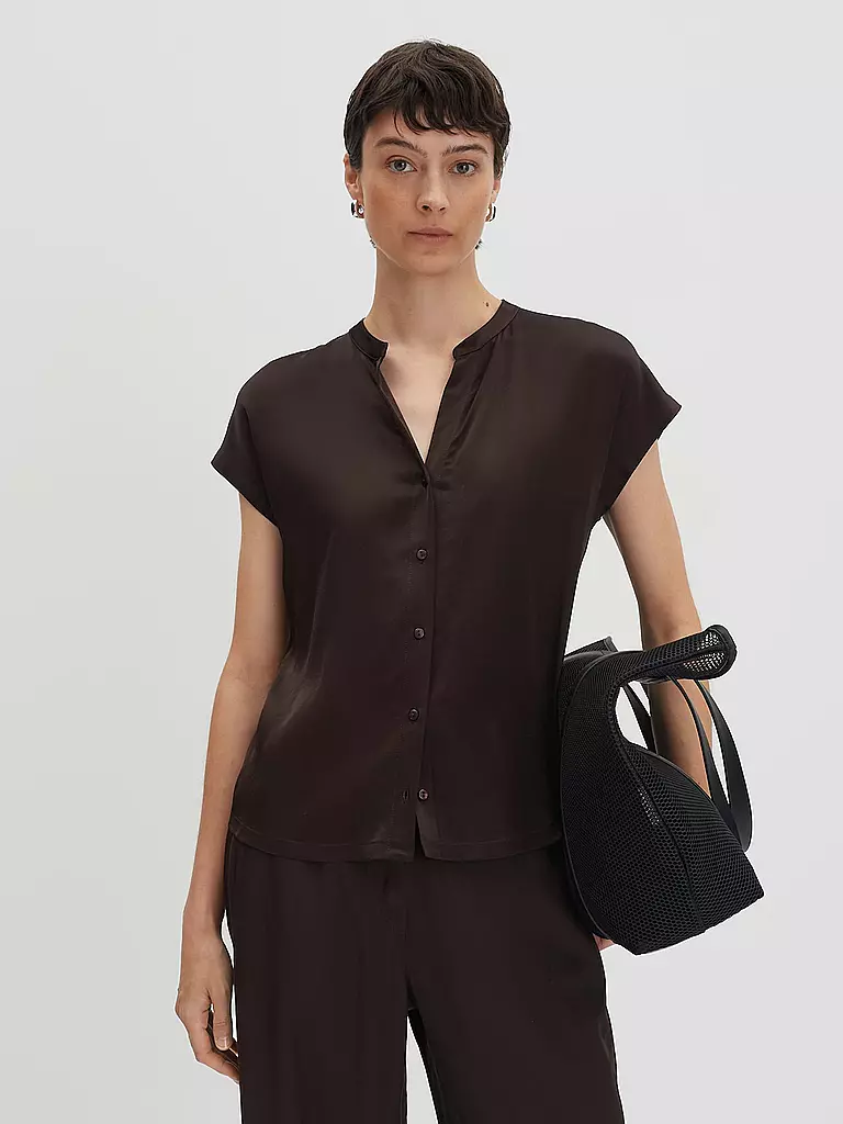 SOMEDAY | T-shirt blouse KORALIE | Marron