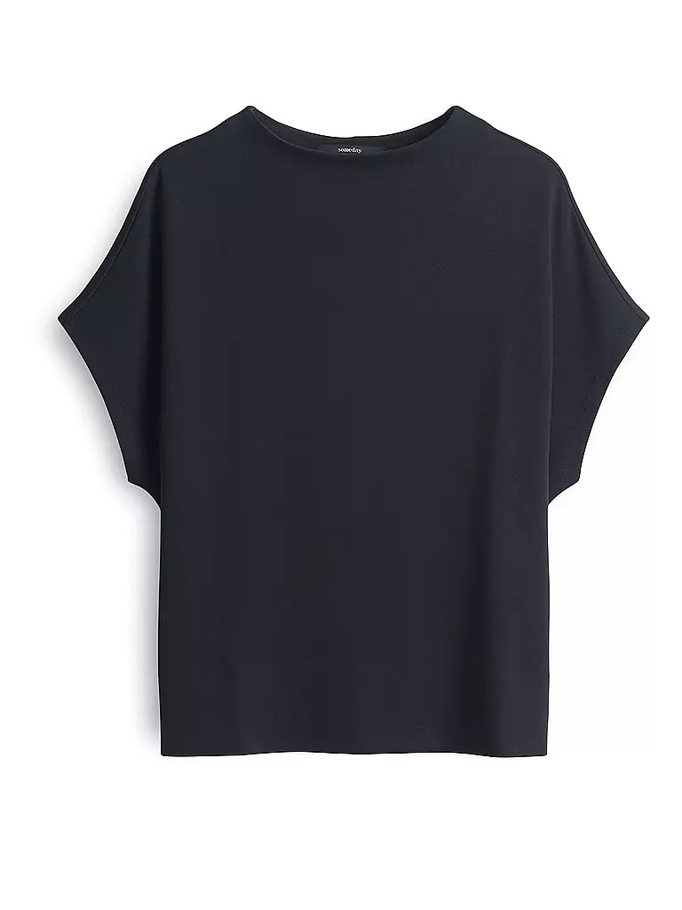 SOMEDAY | T-shirt blouse UJANITA | Bleu foncé