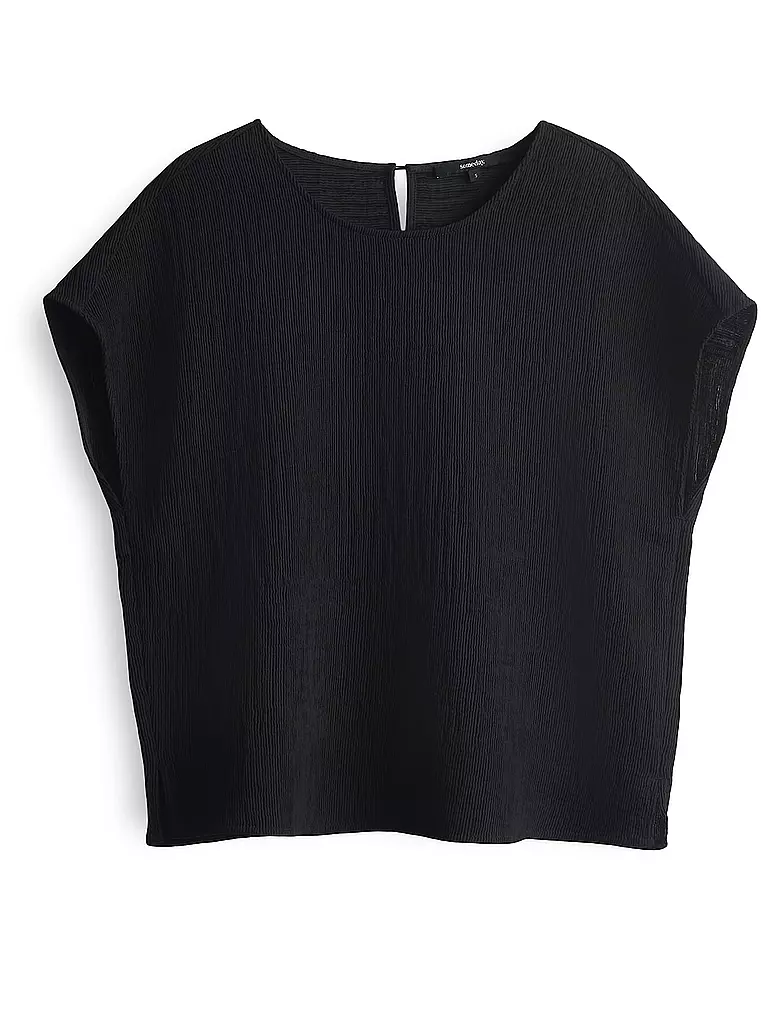 SOMEDAY | T-shirt blouse ZLAMEA | Noir