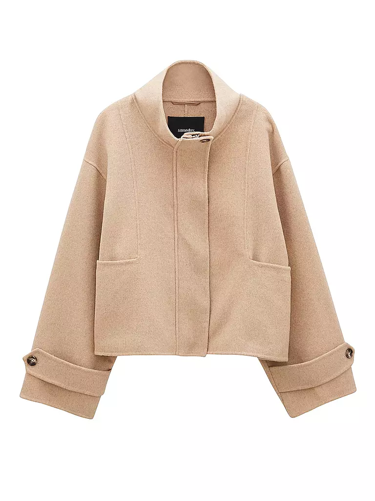 SOMEDAY | Veste en laine VARAH DETAIL | Beige