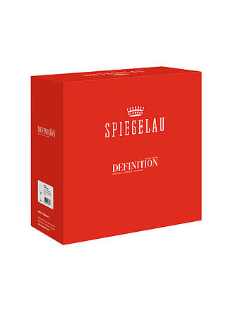 SPIEGELAU | Ensemble de 2 verres à vin rouge/Bordeaux DEFINITION 750ml