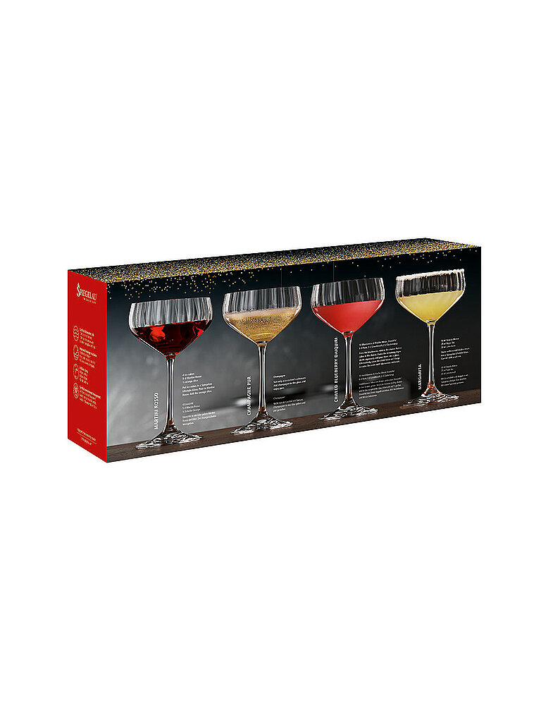 Set de 4 verres Coupette LIFESTYLE 300ml