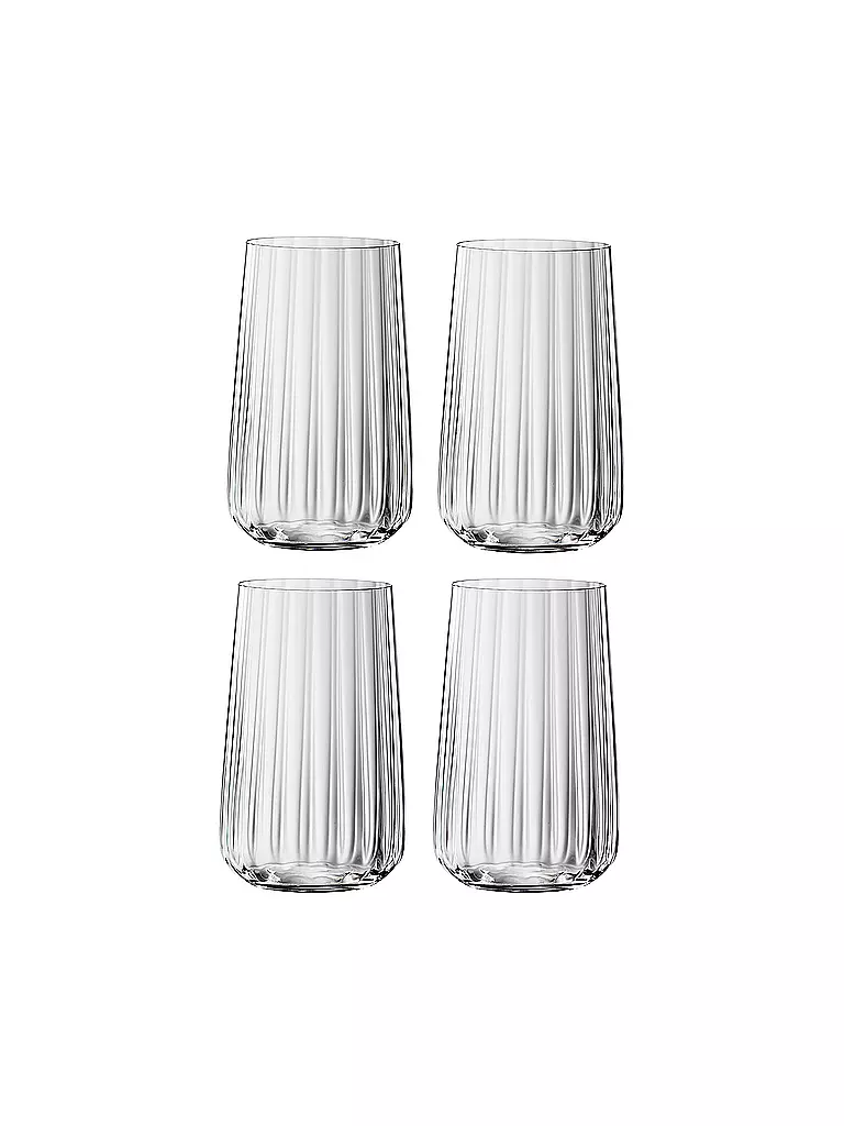 SPIEGELAU | Ensemble de 4 verres à long drink LIFESTYLE 4x510ml | transparent