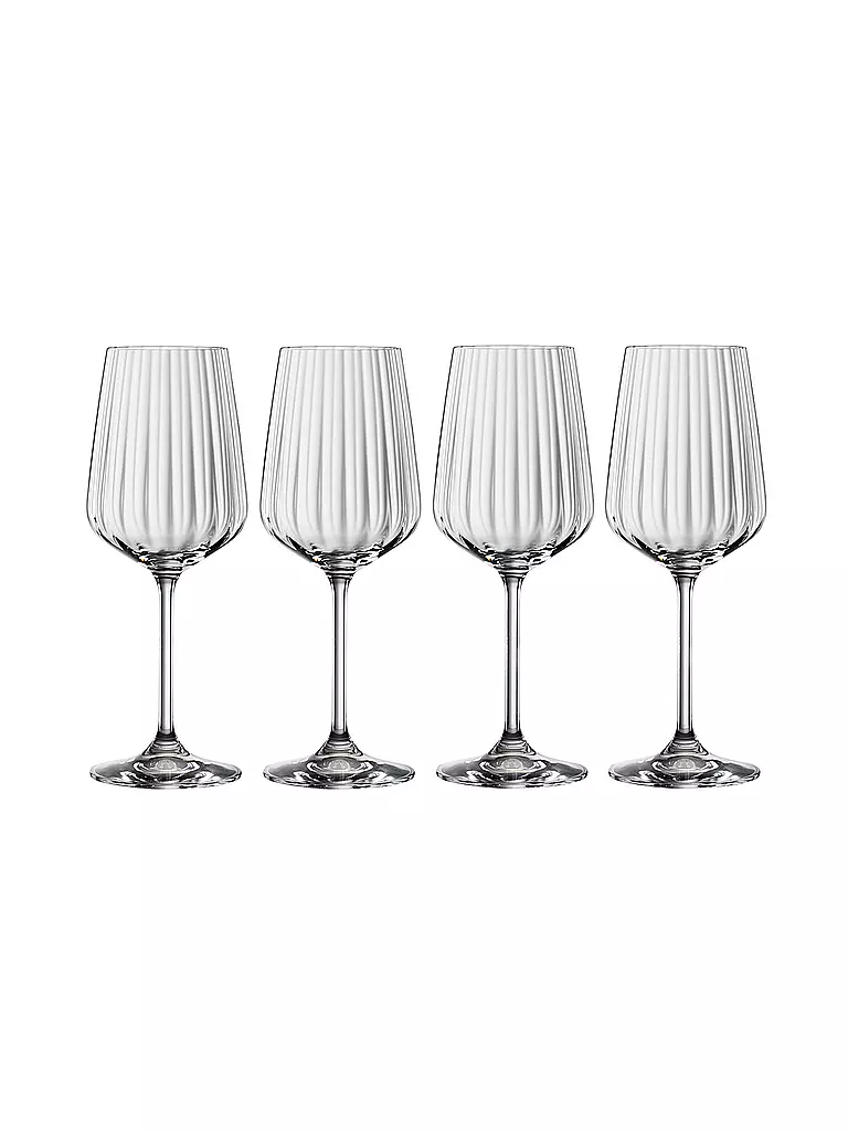 SPIEGELAU | Ensemble de 4 verres à vin blanc LIFESTYLE 4x440ml | Transparent