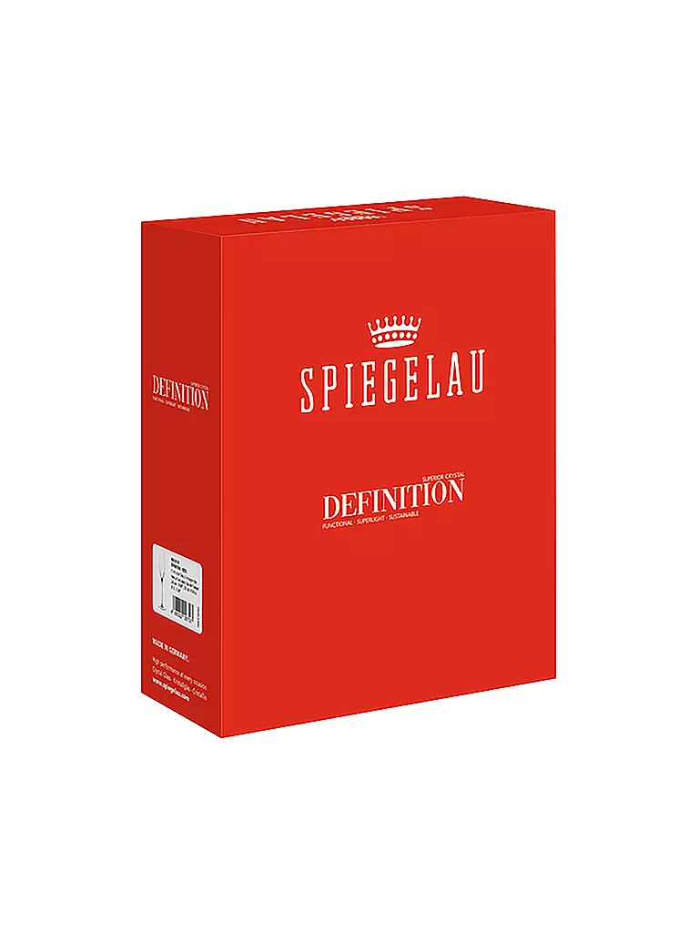SPIEGELAU | Verre universel lot de 2 DEFINITION 550ml | transparent