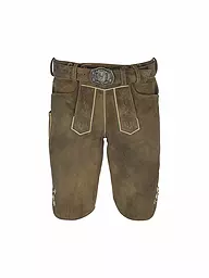 SPIETH & WENSKY | Lederhose Bisam | Marron