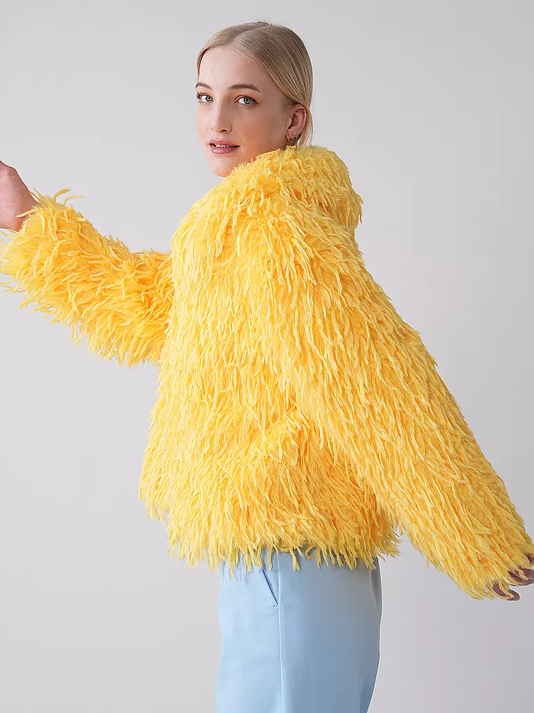 SPORTALM | Veste aspect fourrure | Jaune