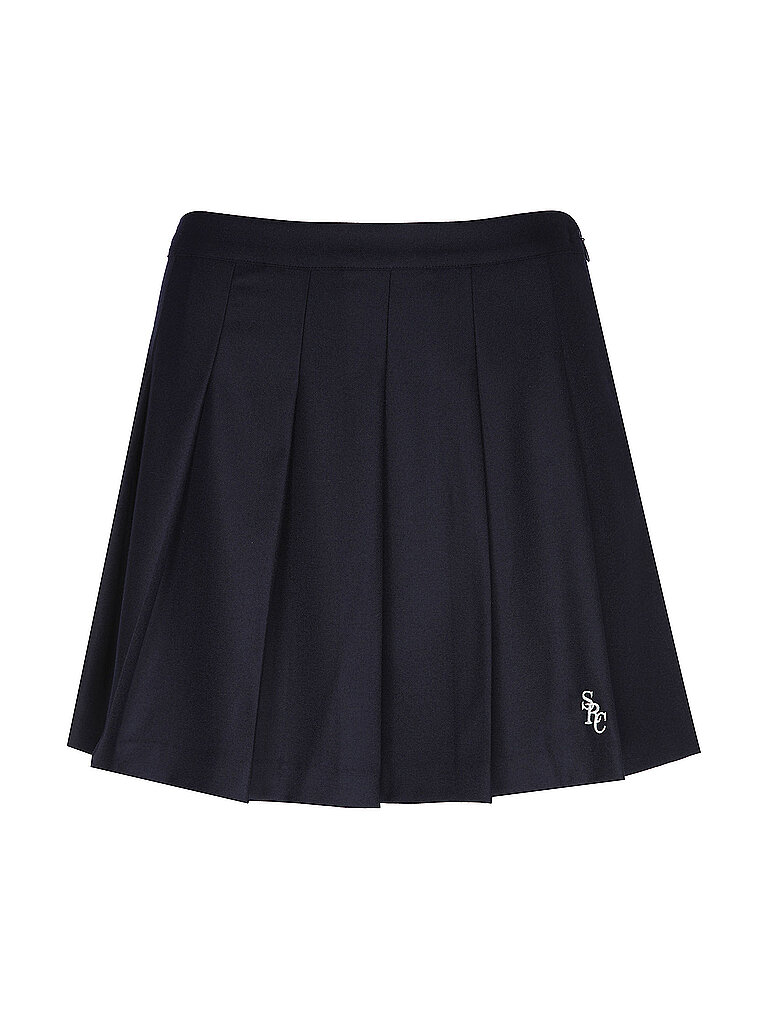 Mini-jupe SRC WOOL SCHOOL bleu marine S