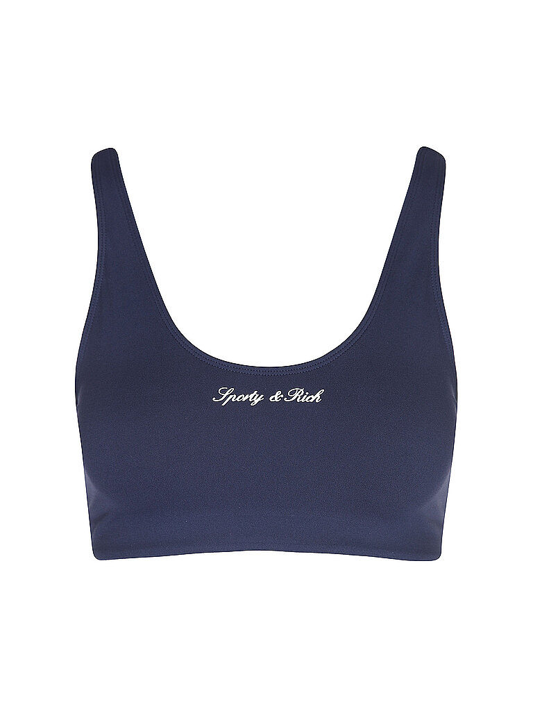 Brassière de sport SIGNATURE bleu marine XS