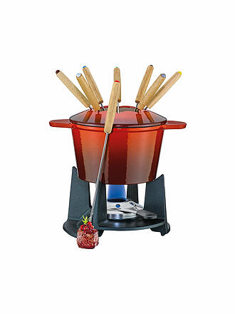 SPRING | Guss Fondue "Grenoble" (Rot)