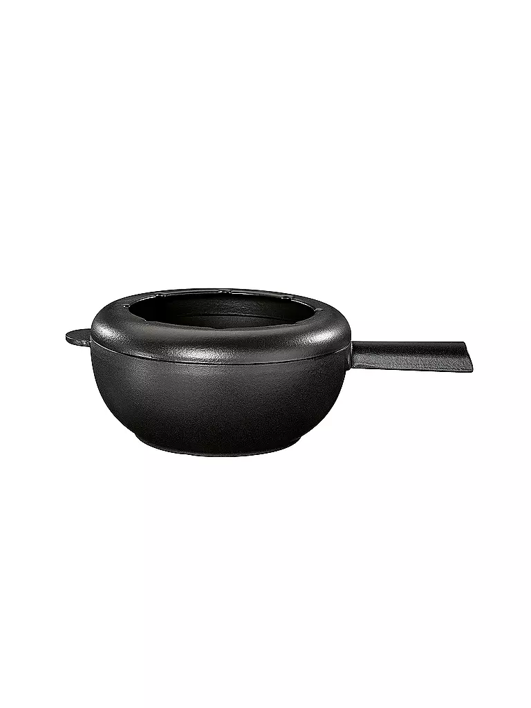 SPRING | Fondue Guss Caquelon 20cm Schwarz Matt | Noir