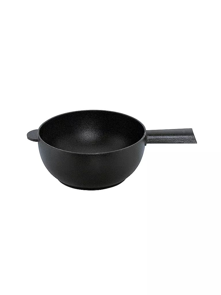SPRING | Fondue Guss Caquelon 20cm Schwarz Matt | Noir