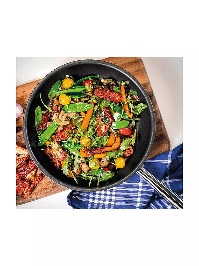 SPRING | Poêle à frire XL haute VULCANO CLASSIC 28cm | Noir