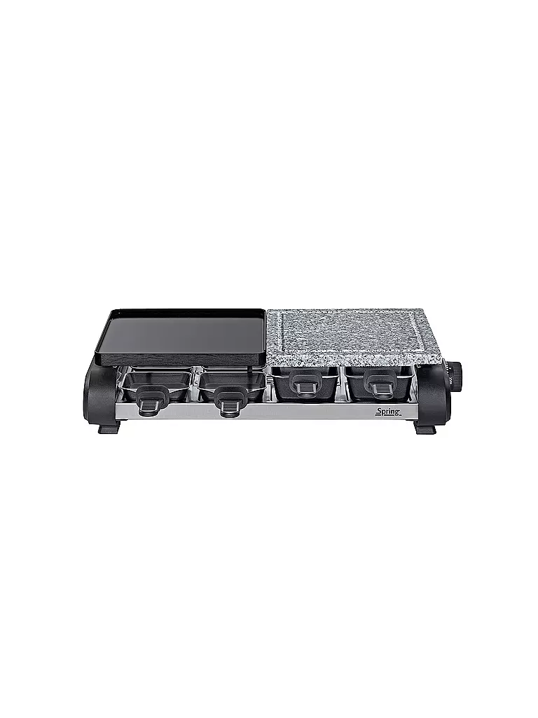 SPRING | Raclette pour 8 personnes BASIC Inox | silber