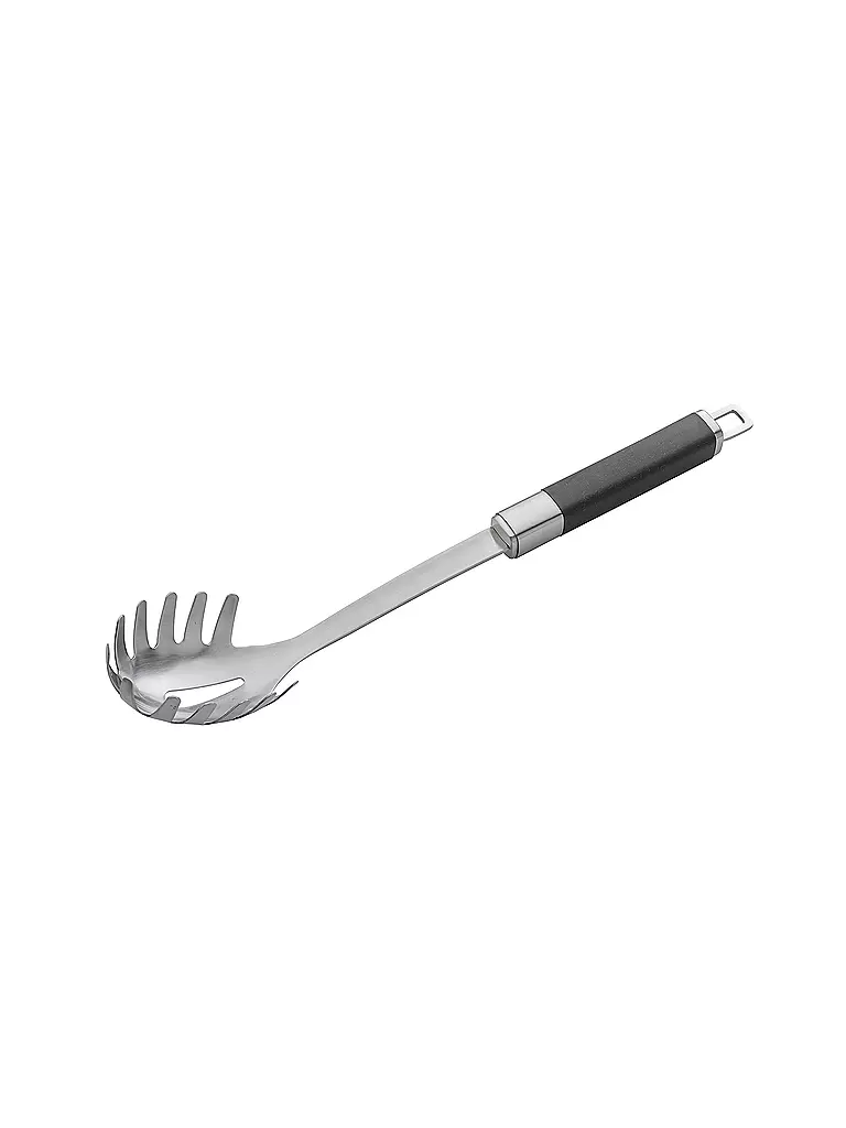 SPRING | Spaghettiheber 34,5cm FUSION2+ Edelstahl Schwarz | Argent