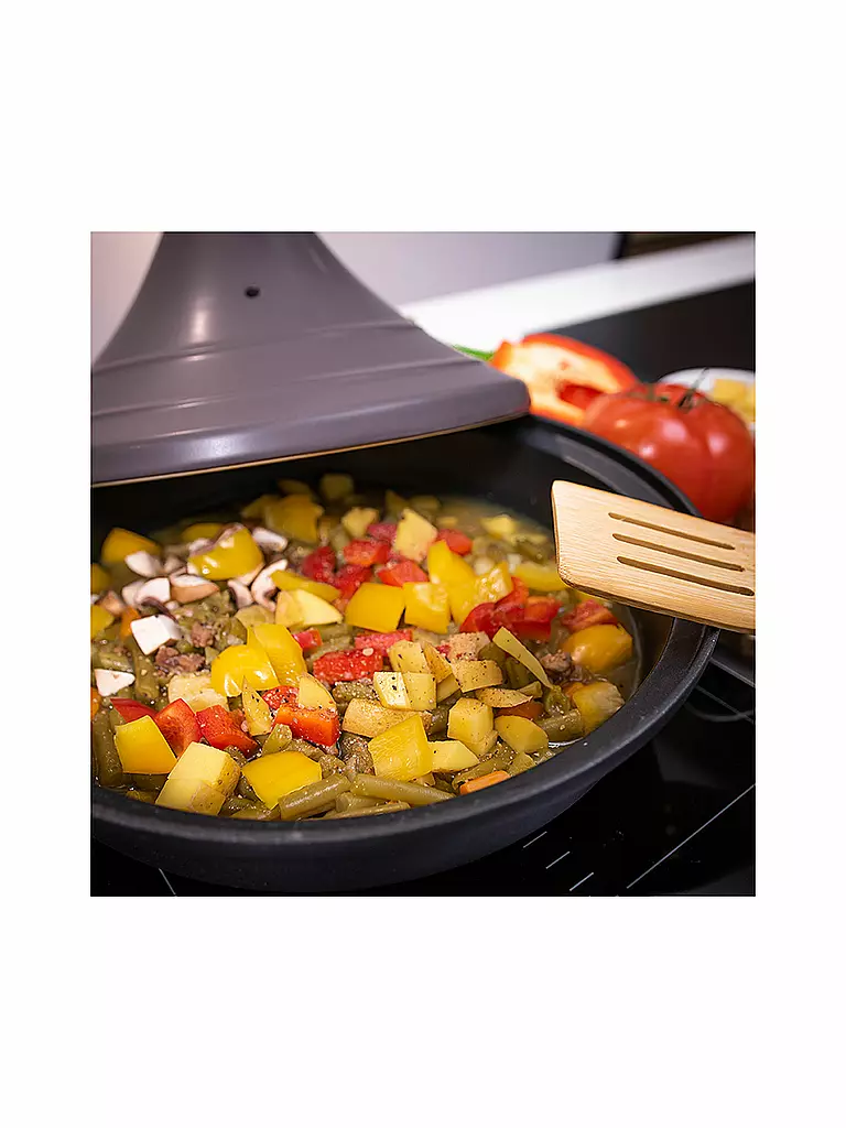 SPRING | Tajine Escale 28cm/2l Noir | 
