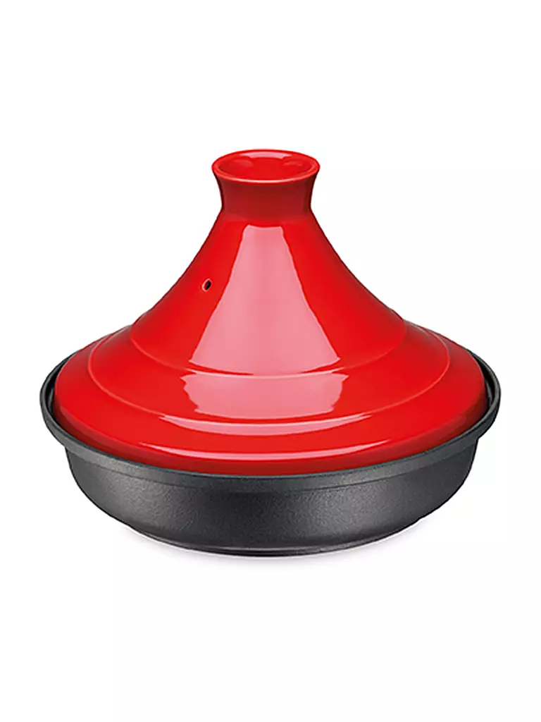 SPRING | Tajine Escale 28cm/2l Noir/Rouge | rot