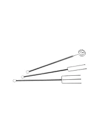 STAEDTER | Set de fourchettes à chocolat, 3 pièces | Argent