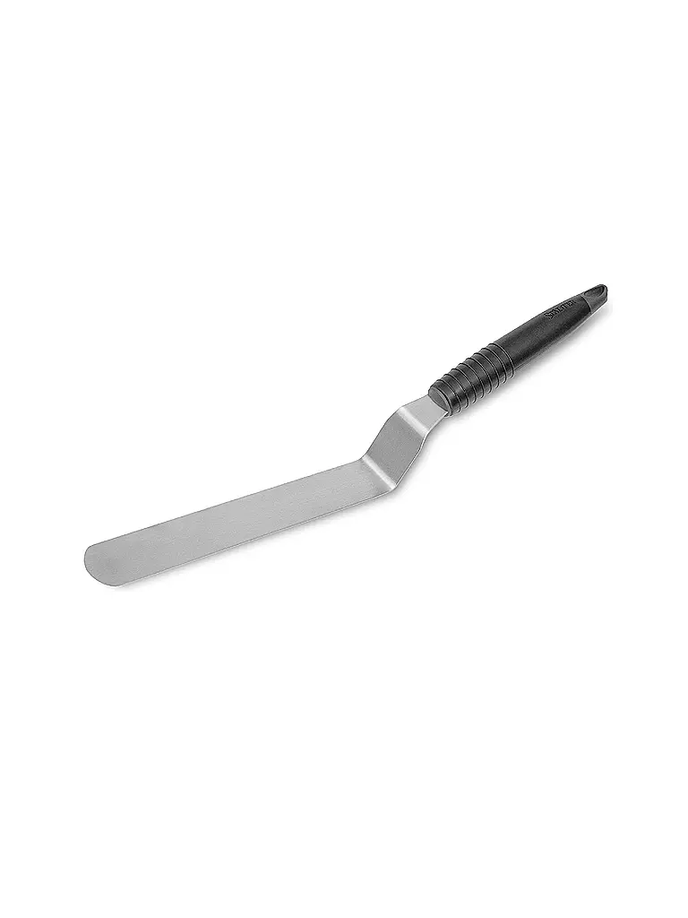 STAEDTER | Spatule coudée Soft Grip 31cm Inox / Noir | Noir