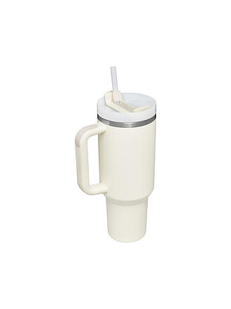 STANLEY | Bouteille isotherme - Bouteille thermos Quencher H2.0 FlowState™ Tumbler 1,2L Crème
