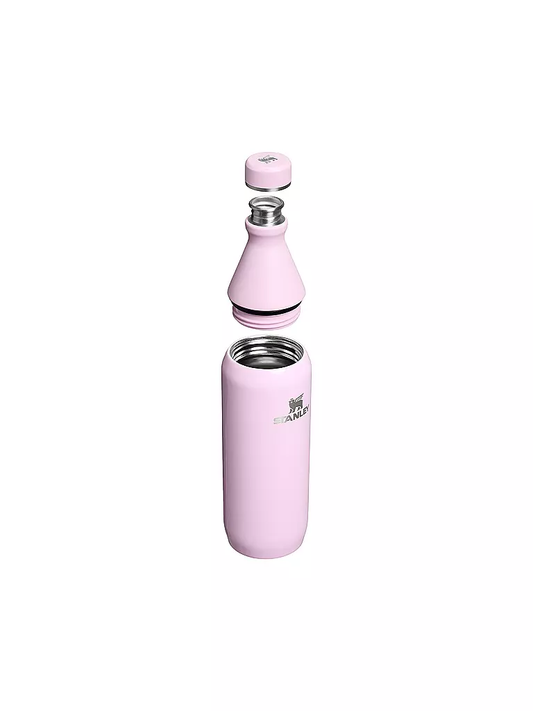 STANLEY | Bouteille isotherme - Bouteille thermos 0,6l ALL DAY SLIM BOTTLE CHERRY BLOSSOM | rosa
