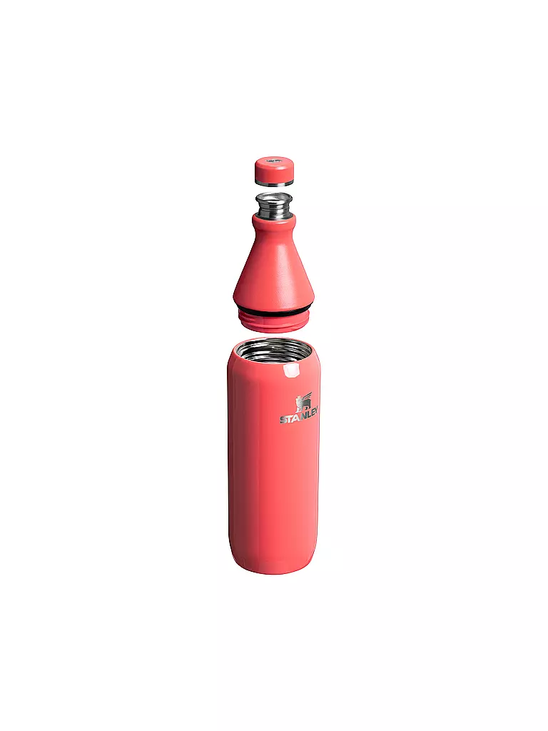 STANLEY | Bouteille isotherme - Bouteille thermos ALL DAY SLIM BOTTLE 0,6l Corail Chaud | koralle