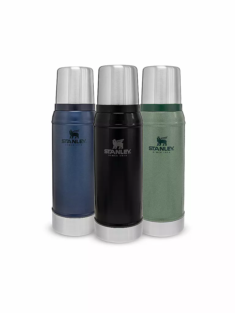 STANLEY | Bouteille isotherme - Bouteille thermos Classic 0,75 l Noir | 