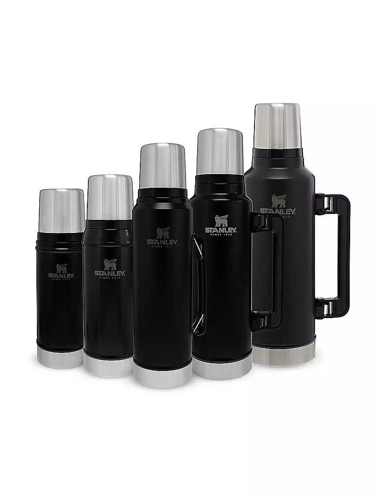 STANLEY | Bouteille isotherme - Bouteille thermos Classic 0,75 l Noir | 