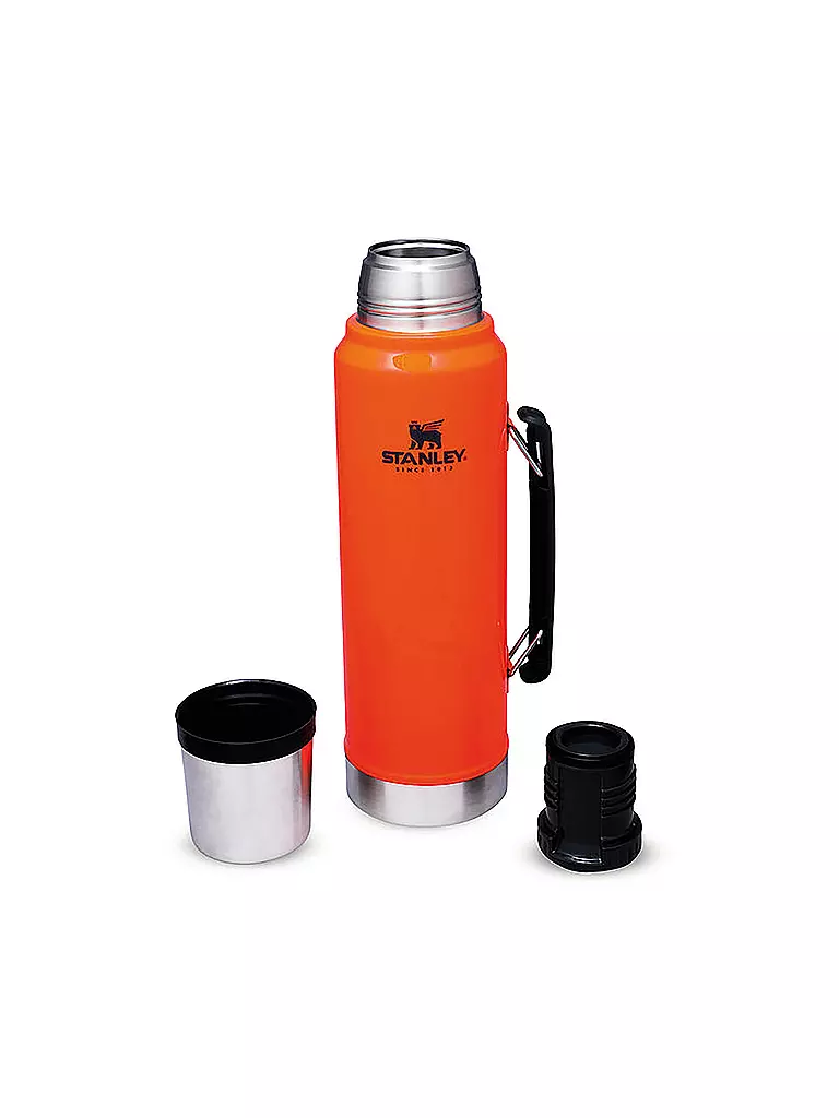 STANLEY | Bouteille isotherme - Bouteille thermos CLASSIC 1l Orange | orange