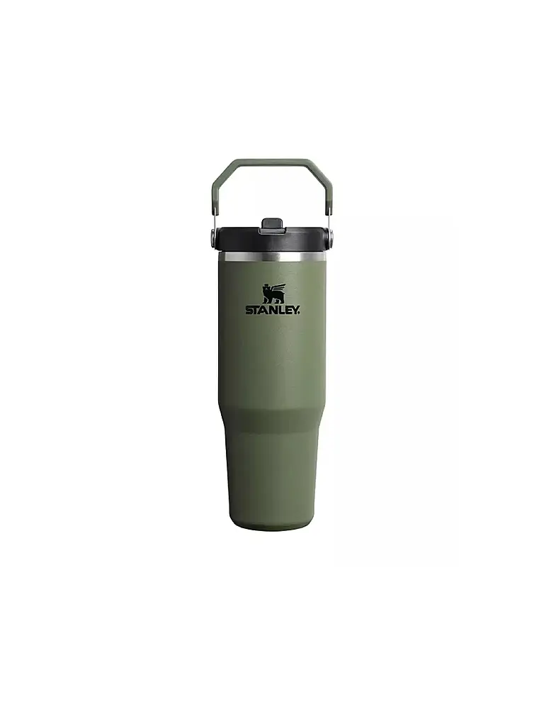 STANLEY | Bouteille isotherme - Bouteille thermos Classic FLIP STRAW 2.0 0,89l Dried Pine | olive