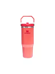 STANLEY | Bouteille isotherme - Bouteille thermos Classic FLIP STRAW 2.0 0,89l Hot Coral | Corail