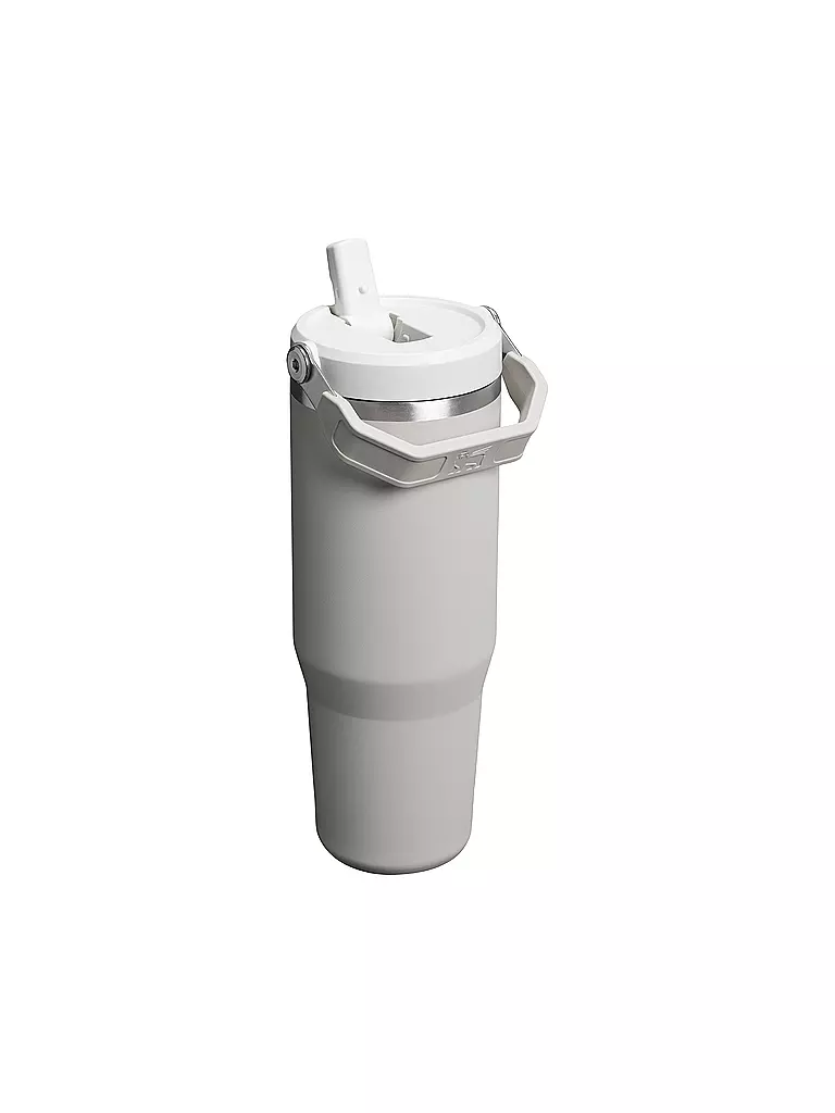 STANLEY | Bouteille isotherme - Bouteille thermos Classic FLIP STRAW 2.0 0,8l Ash | hellgrau
