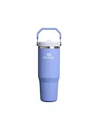 STANLEY | Bouteille isotherme - Bouteille thermos Classic FLIP STRAW 2.0 0,8l Ash | Bleu clair