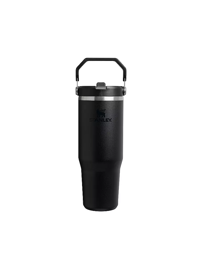 STANLEY | Bouteille isotherme - Bouteille thermos Classic FLIP STRAW 2.0 0,8l Noir | schwarz