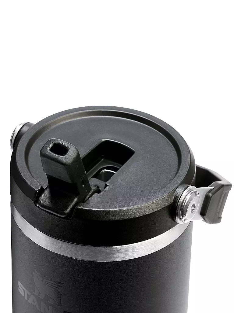 STANLEY | Bouteille isotherme - Bouteille thermos Classic FLIP STRAW 2.0 0,8l Noir | 