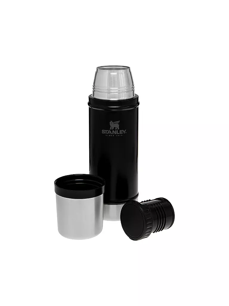 STANLEY | Bouteille isotherme - Bouteille thermos CLASSIC VACUUM BOTTLE 0,47l Black | schwarz